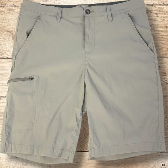 WEATHERPROOF VINTAGE Mens Regular Fit Chino Shorts - Size 36 - Gray - Picture 2 of 8